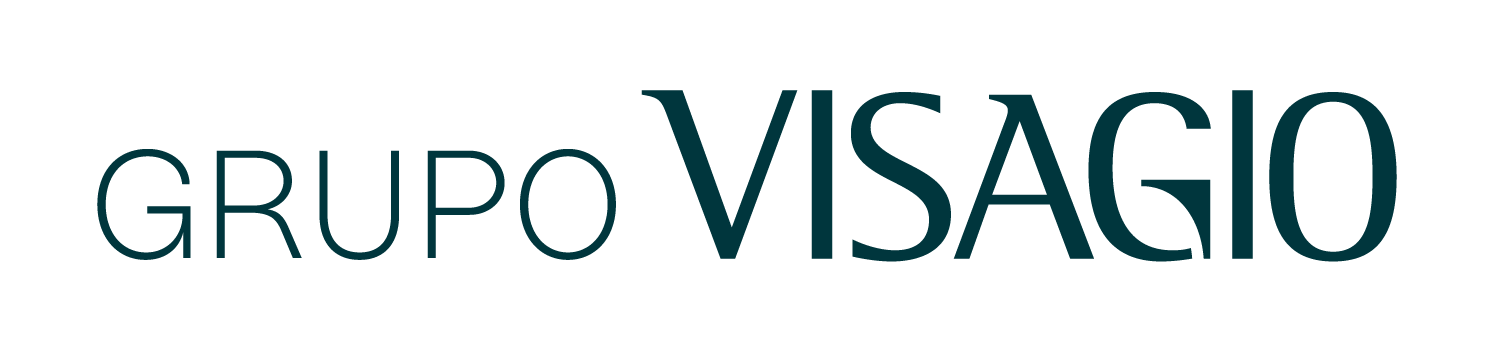 Logo tipográfico verde Grupo Visagio-11